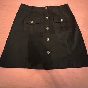 Black skirt